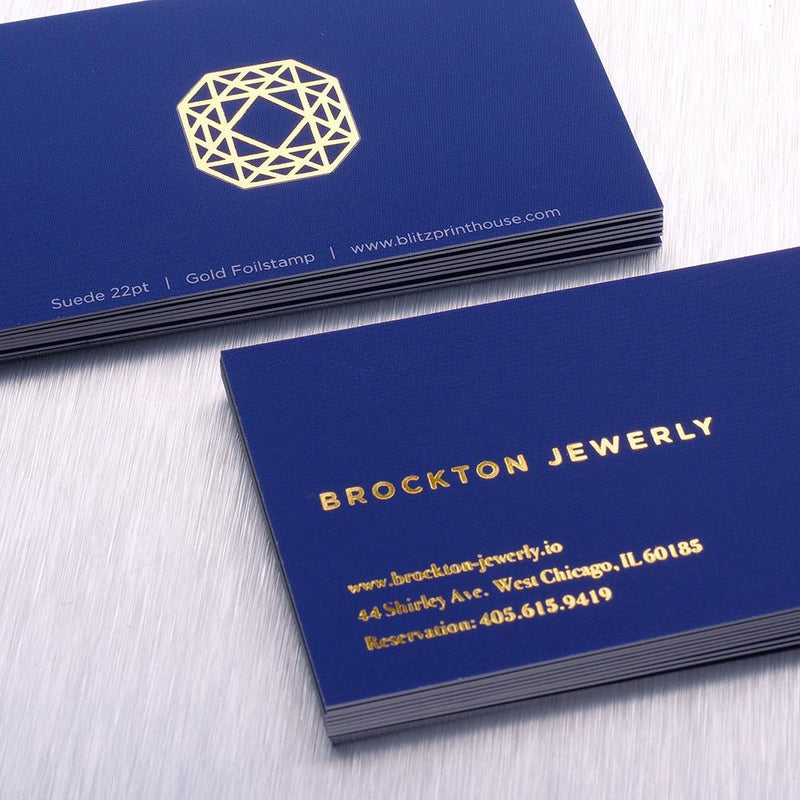 Load image into Gallery viewer, Thick Suede Business Cards