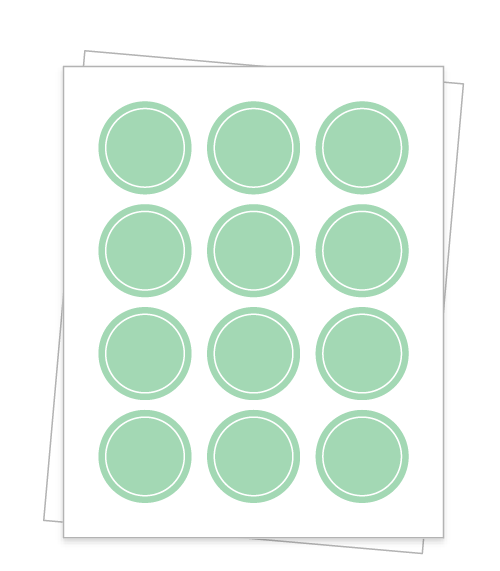 Circle Sheet Labels