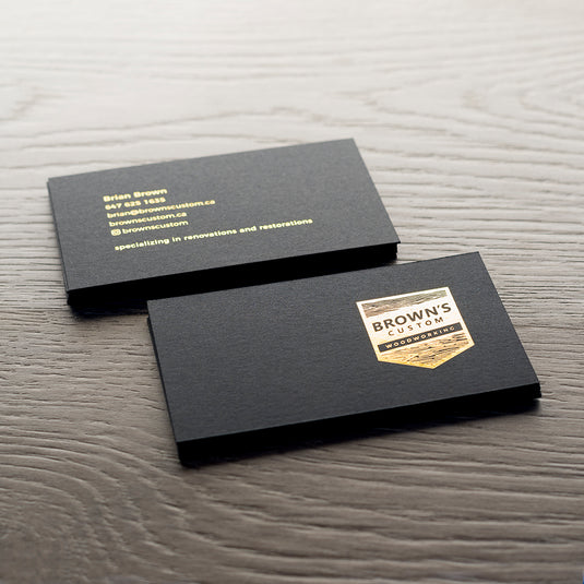 Color Paper Business Cards