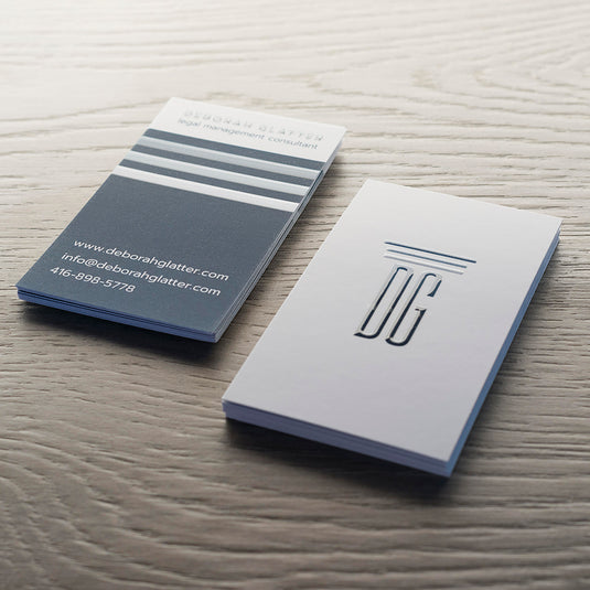 Raised Spot UV Business Cards