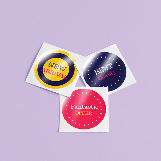 White Vinyl Stickers