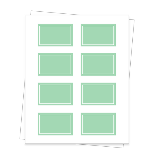 Rectangle Sheet Labels