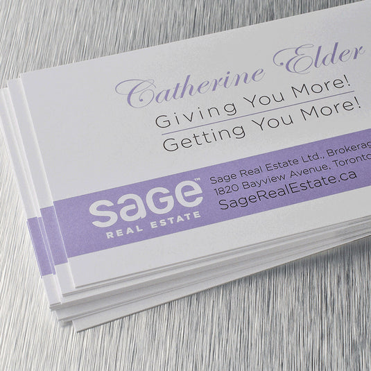Satin Business Cards